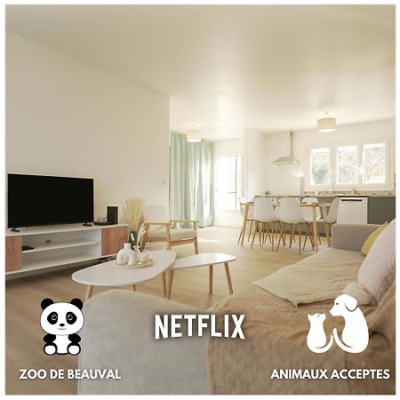 Au Calme - Maison Avec Grand Jardin - Proche Zoo De Beauval Vicq-sur-Nahon Εξωτερικό φωτογραφία
